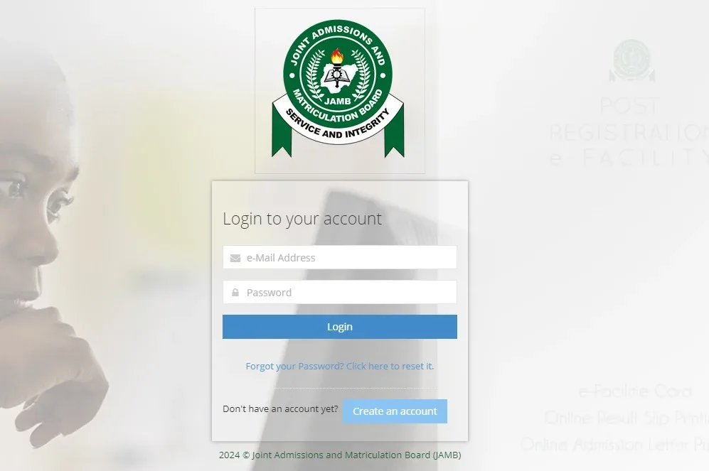 How to check jamb result 2024 -Nigeria