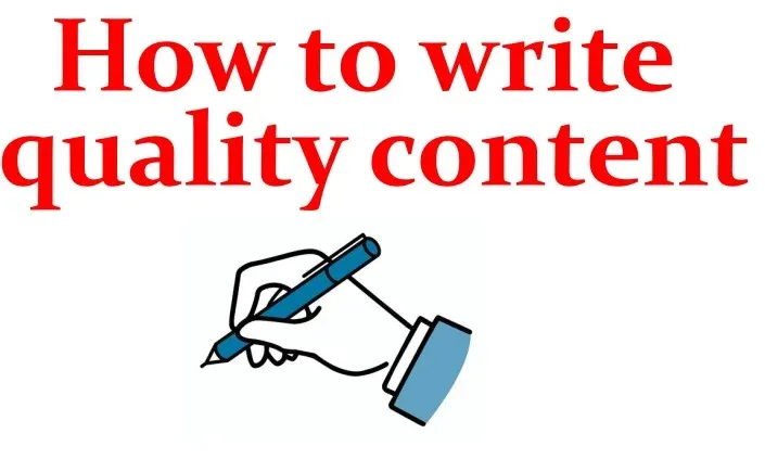 How to write quality content