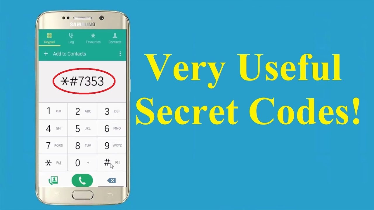 Phone secret codes
