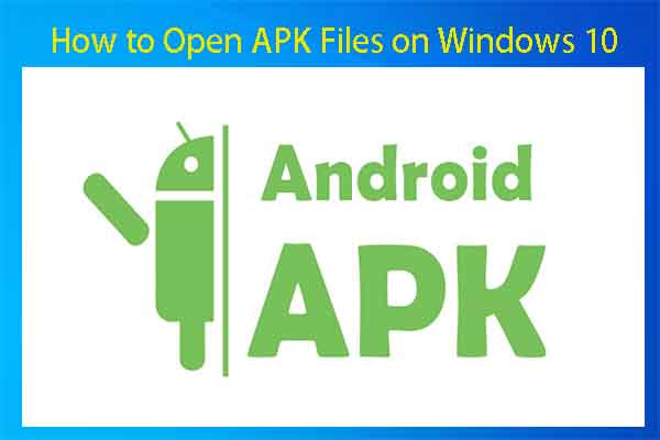 How to open apk file