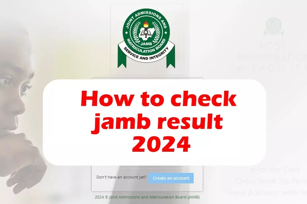 How to check jamb result 2024